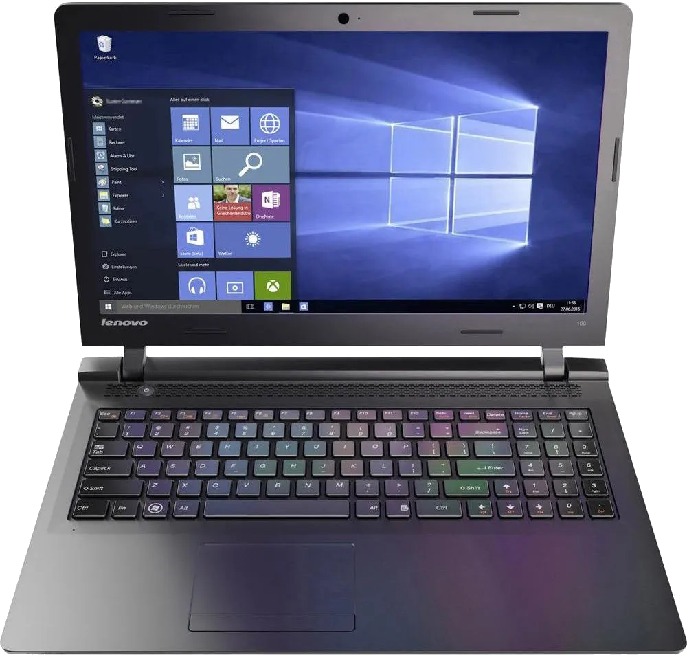 Ремонт разъема питания  Lenovo 100 15